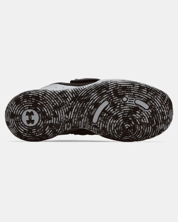รองเท้าบาสเกตบอล UA Zone BB สำหรับเด็กวัยประถม, Black, pdpMainDesktop image number 4